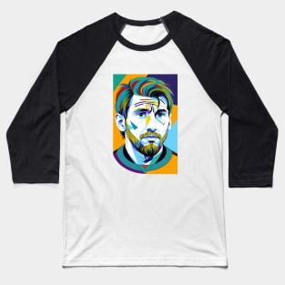 Portrait of Soccer Player Baseball T-Shirt